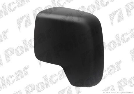 Корпус зеркала внешнего лев fiat fiorino/qubo, 10.07- Polcar 239154TM