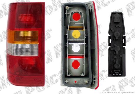 Ліхтар задній, CITROËN JUMPY Polcar 2395872E