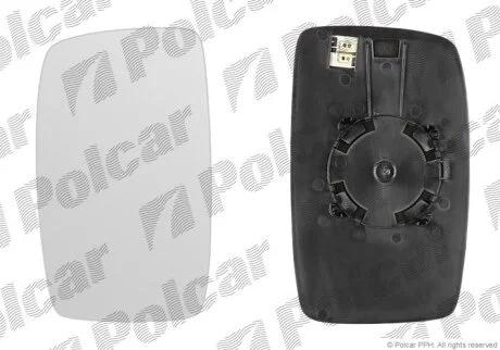Вставка зовнішнього дзеркала лівий, JUMPY, 02.07- Polcar 2396544M
