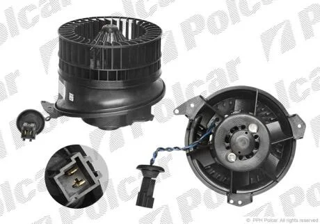 Вентилятор кабіни Polcar 2401NU1