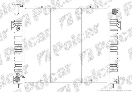 Радіатори охолодження Polcar 2405083