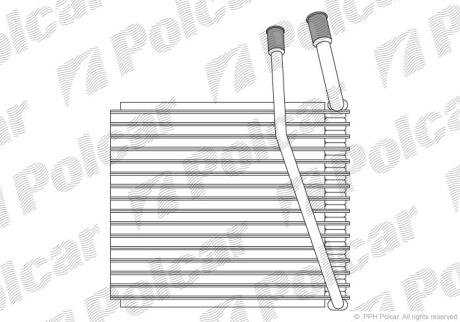 Випарник кондиціонера Polcar 2405P83