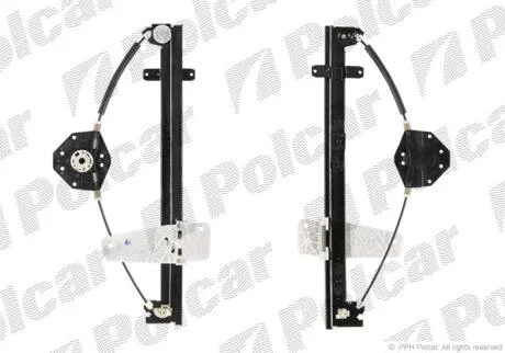 Склопідйомник електричний без електромотора Polcar 2405PSG2
