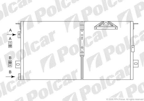 Радіатори кондиціонера Polcar 2420K8C4