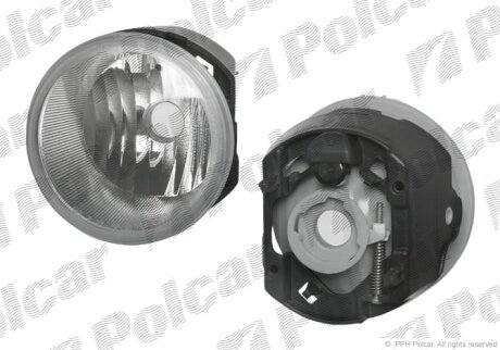 Фара передня 300 C, 9.04-04.11 Polcar 243129E