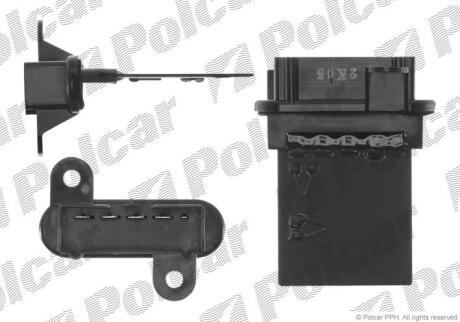Регулятор вентилятора кабіни Polcar 2437KST1
