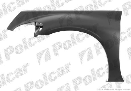 Крило переднє правий Polcar 245002