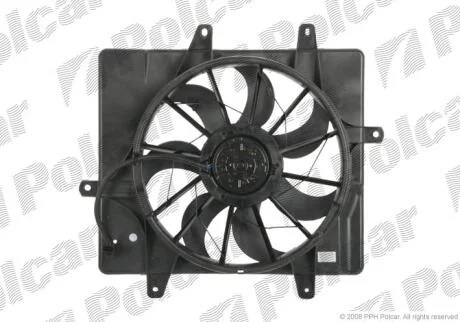Вентилятори з корпусом / кронштейном Polcar 245023W1