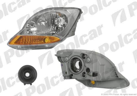 Фара основна SPARK, 05.05- Polcar 2501091E