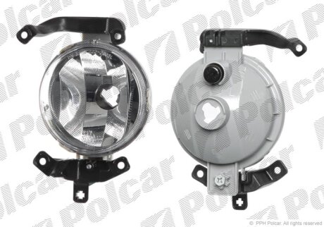 Фара передня, SPARK, 05.05- Polcar 250129E