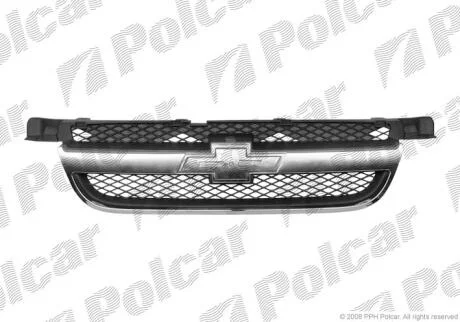 Решетка CHEVROLET AVEO SDN (T250), 03.06-05.11 Polcar 250405