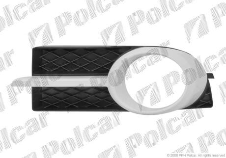 Решітка в бампері правий Polcar 2504272