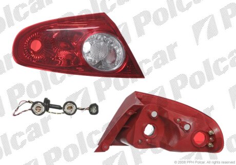 Ліхтар задній, LACETTI Polcar 250587E