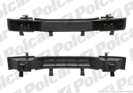 Усилитель заднего бампера Лачетти седан Polcar 2506963