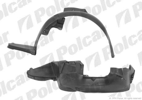 Підкрилок лівий Polcar 2506FL1
