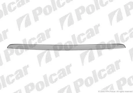 Накладка капота Chevrolet LACETTI 250703-1 Polcar 2507031