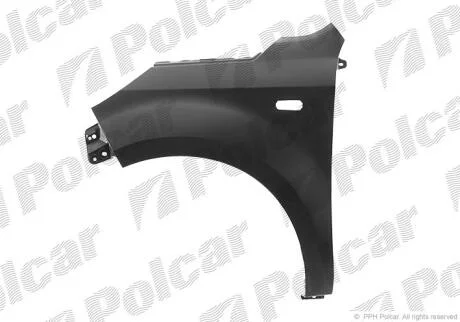 Крило переднє правий Polcar 262102