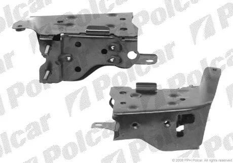 62211-73B25, KH1608933 КРОНШТЕЙН ПЕР БАМПЕРА L Polcar 2706077