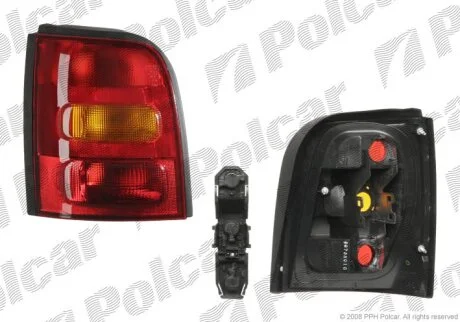 Ліхтар задній, NISS. MICRA K11, 98- Polcar 270688E
