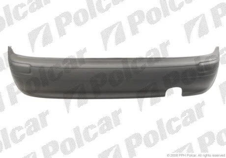 Бампер задній, NISSAN MICRA K11 98- Polcar 270696J