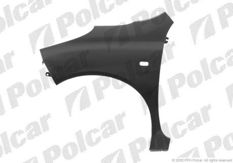 Крило переднє лівий Polcar 270701