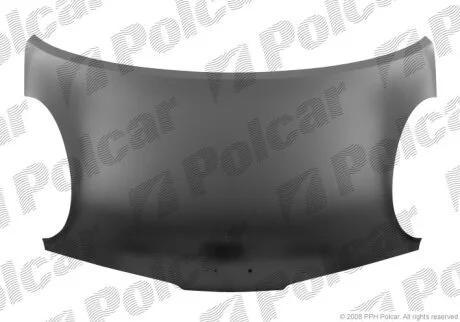Капот, NISSAN MICRA K12 03- Polcar 270703J
