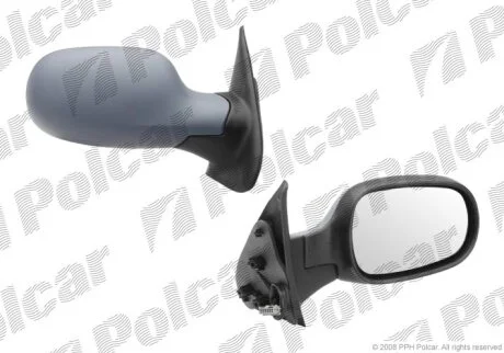 Дзеркало зовнішнє правий, NISSAN MICRA K12 03- Polcar 2707525M