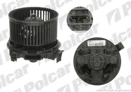 Вентилятор кабіни, NISSAN MICRA / NOTE / NV200 Polcar 2707NU1X