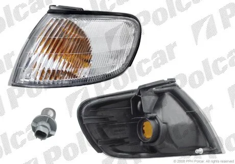 Вказівник повороту передній, NISSAN ALMERA, 96- Polcar 2731202E