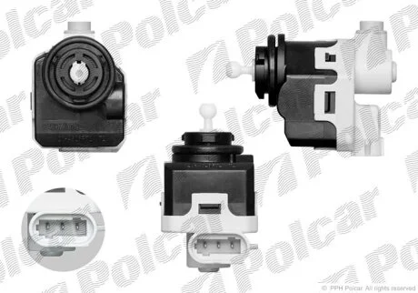 Моторчик фари, RENAULT CLIO II, 98- Polcar 2734099