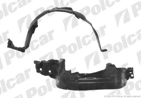 Підкрилок лівий N.PRIMERA 02- Polcar 2734FL1