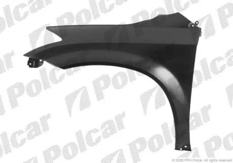 Крило переднє лівий MURANO, 10.03-11.07 Polcar 274801