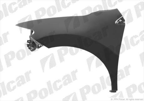 Крило переднє лівий Polcar 274901