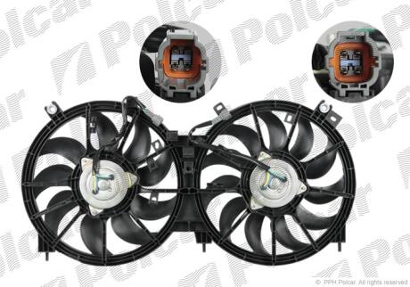 Вентилятори з корпусом / кронштейном Polcar 274923W1