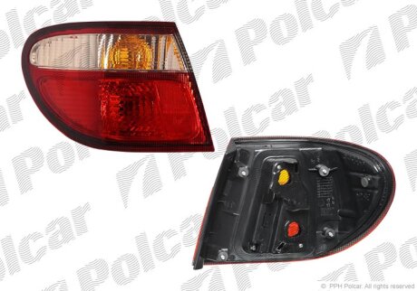 Ліхтар задній, NISSAN ALMERA, 00- Polcar 2755881