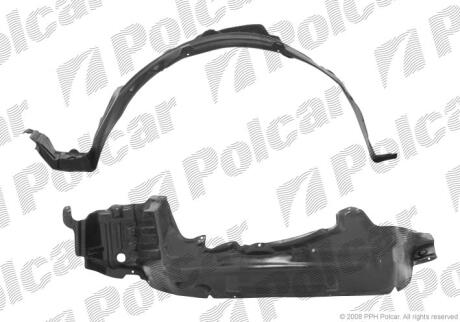 Підкрилок лівий Polcar 2755FL1
