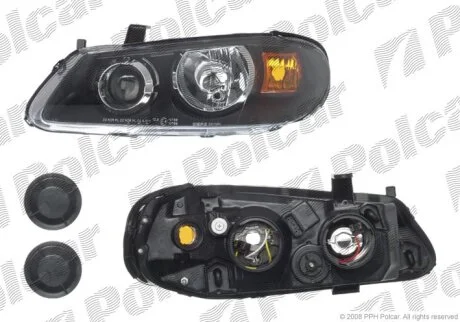 Фара основна, NISSAN ALMERA, 03- Polcar 2757090E