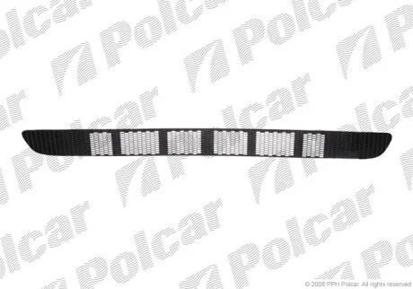 Решітка в бампері середн NISSAN ALMERA, 03- Polcar 275727