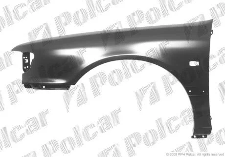 Крило переднє правий, NISSAN MAXIMA QX 95- Polcar 276102