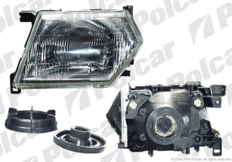 20-5442-05-2, 215-1176L-LD-E, 26060-VB525 ФАРА L Н4 Polcar 277709E