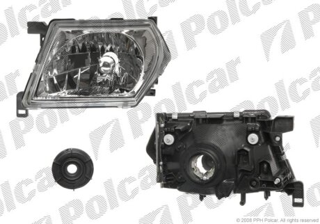 215-11A1L, 26060-VC325 ФАРА L Н4 Polcar 277809E
