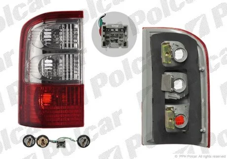 215-19F8R-AE, 26550-VC325 ФОНАРЬ ЗАДНИЙ R Polcar 277888E