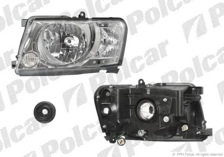 215-11A2L-E, 26060-VD325 ФАРА L Н4 Polcar 277909E