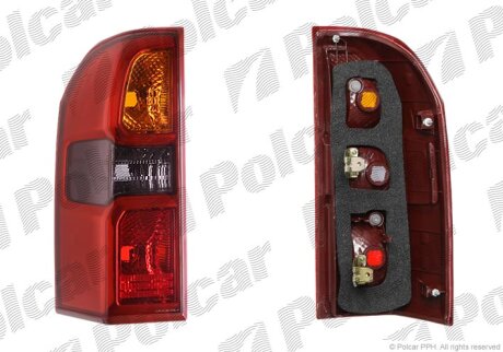 215-19H9R-A, 26550-VD325, 26550-VD80B ФОНАРЬ ЗАДНИЙ R Polcar 277988E