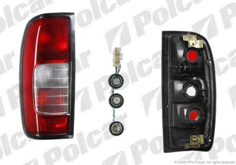 Ліхтар задній, NISSAN PICKUP, 98- Polcar 279688E