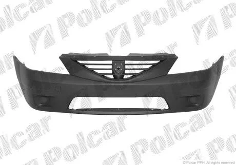 Бампер передній Polcar 28000711