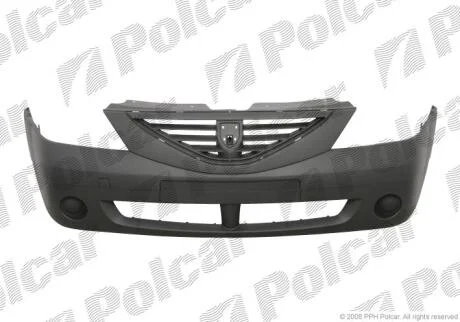Бампер передній DACIA LOGAN, -09 Polcar 2800071