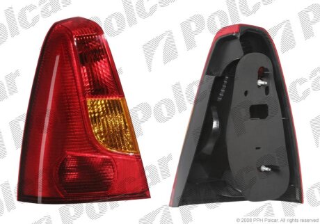 Ліхтар задній, DACIA LOGAN, -09 Polcar 280087E