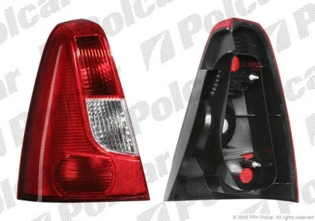 Ліхтар задній, DACIA LOGAN, -09 Polcar 2800884E