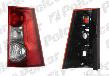 Ліхтар задній, DACIA LOGAN, -09 Polcar 2800886E